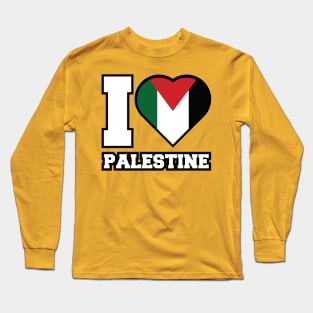 I Love Palestine Long Sleeve T-Shirt